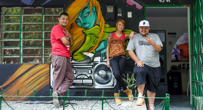Escuela de grafiti y hip hop Casa Kolacho