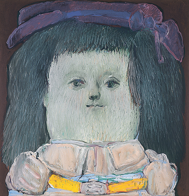 Monalisa niña de Fernando Botero