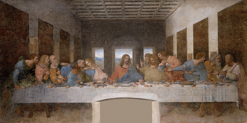 Leonardo da Vinci -La-Última-Cena,-1495-1498