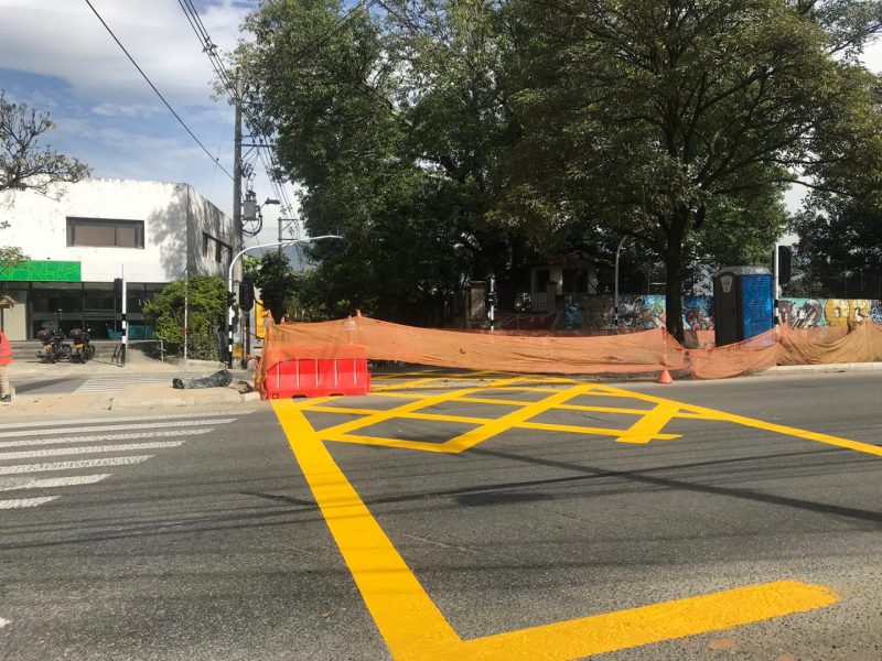 Cruce avenida El Poblado con Calle 11A