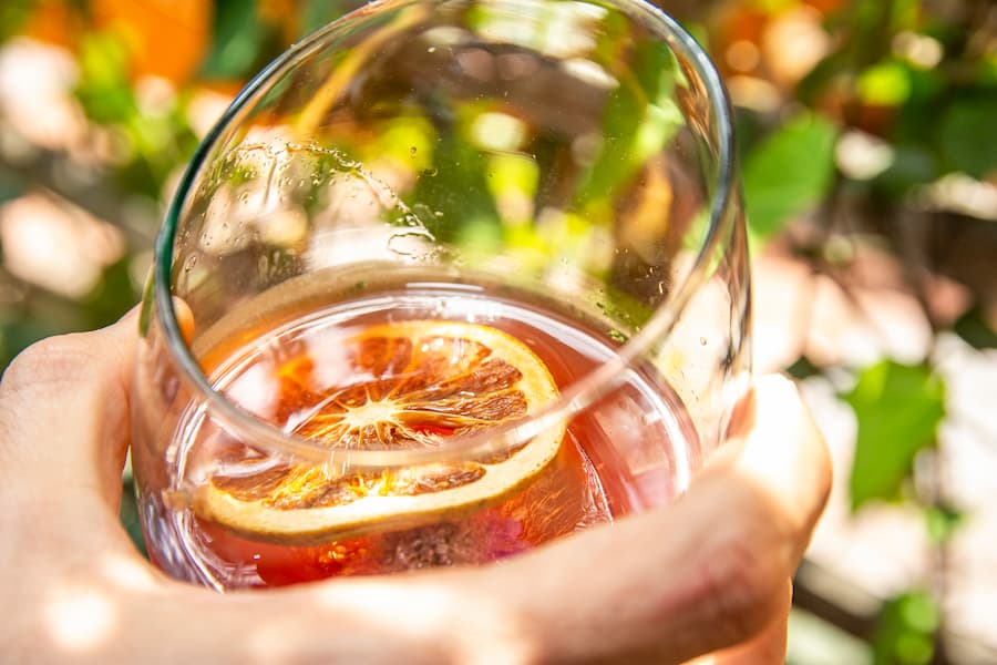 Coctel Gin tonic de camu-camu
