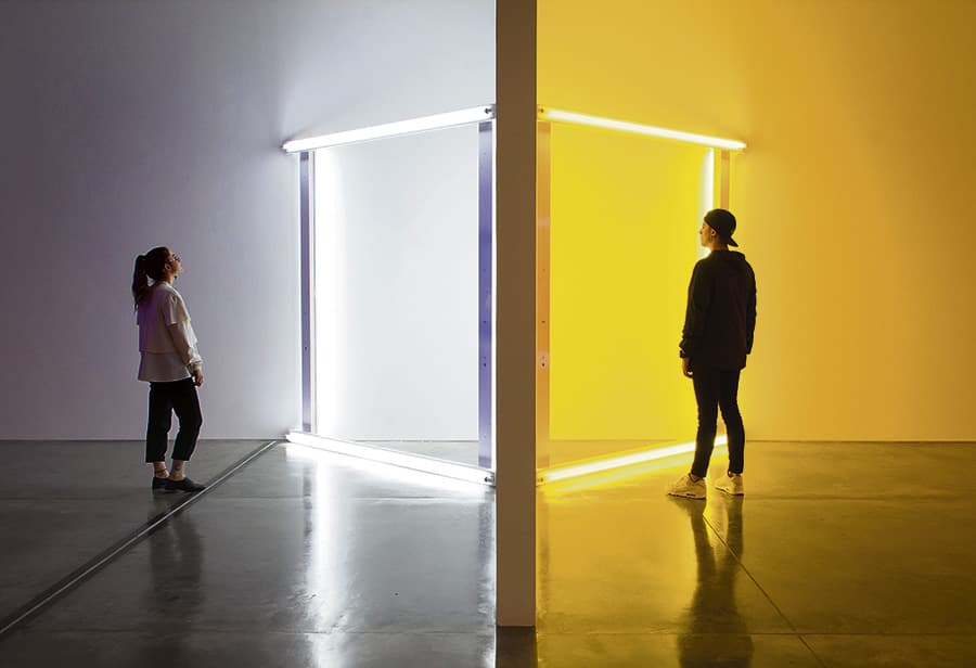 Dan Flavin una exposición imperdible en el Mamm