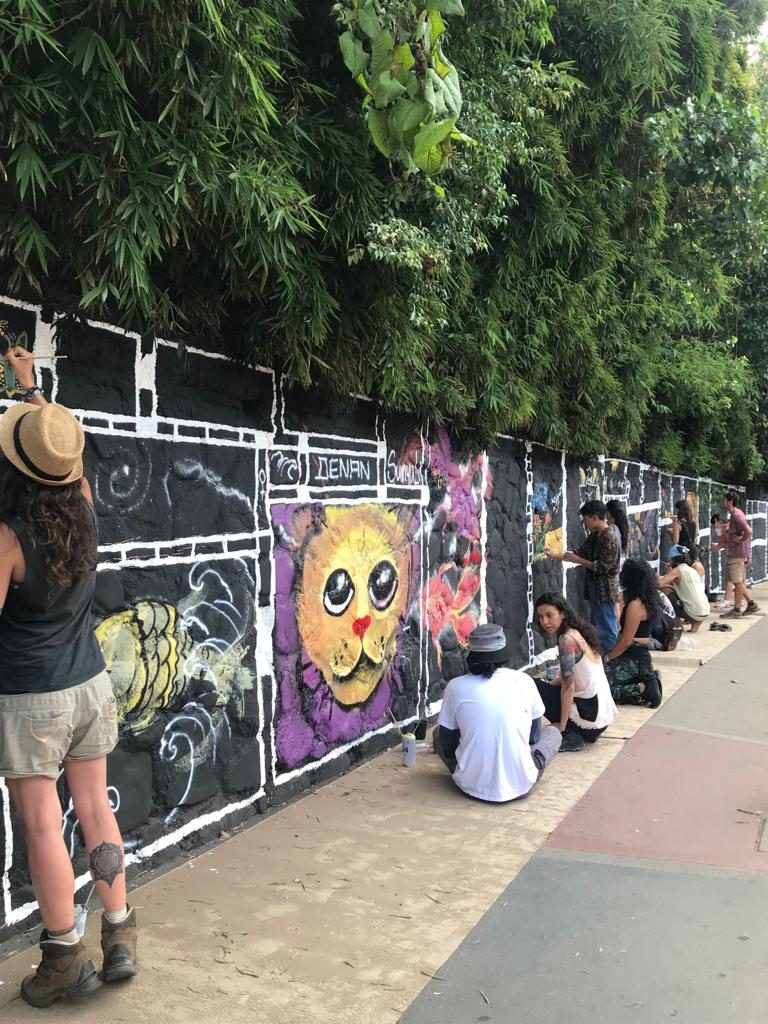 Pintura muro de la 10