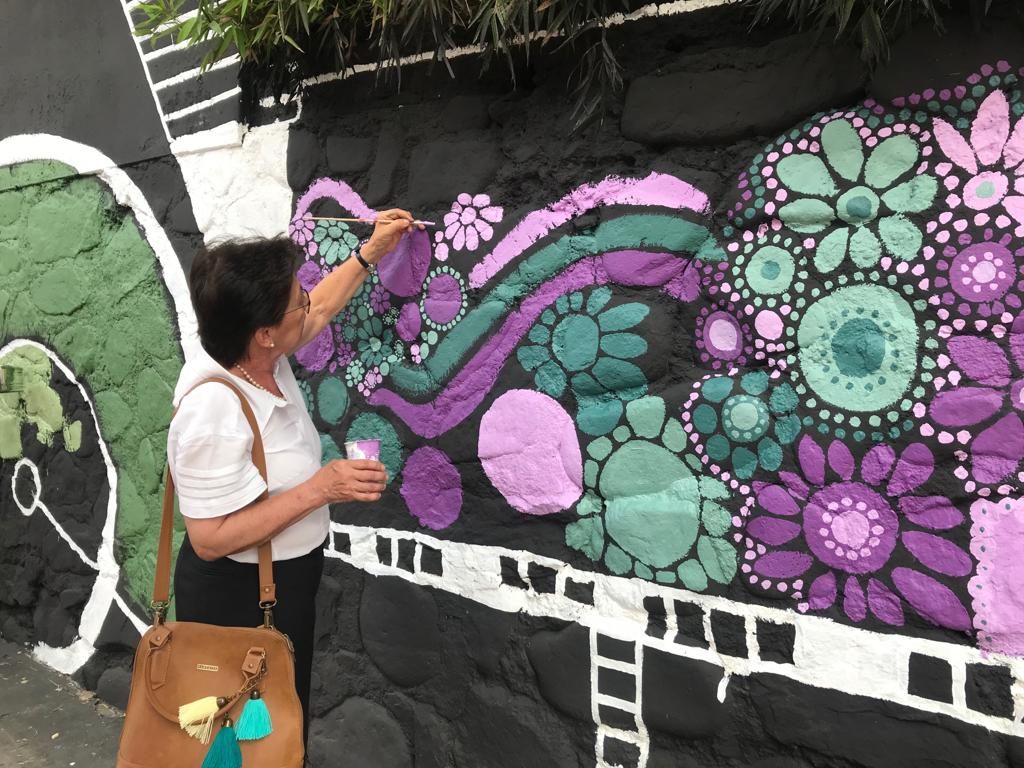 Pintura muro de la 10