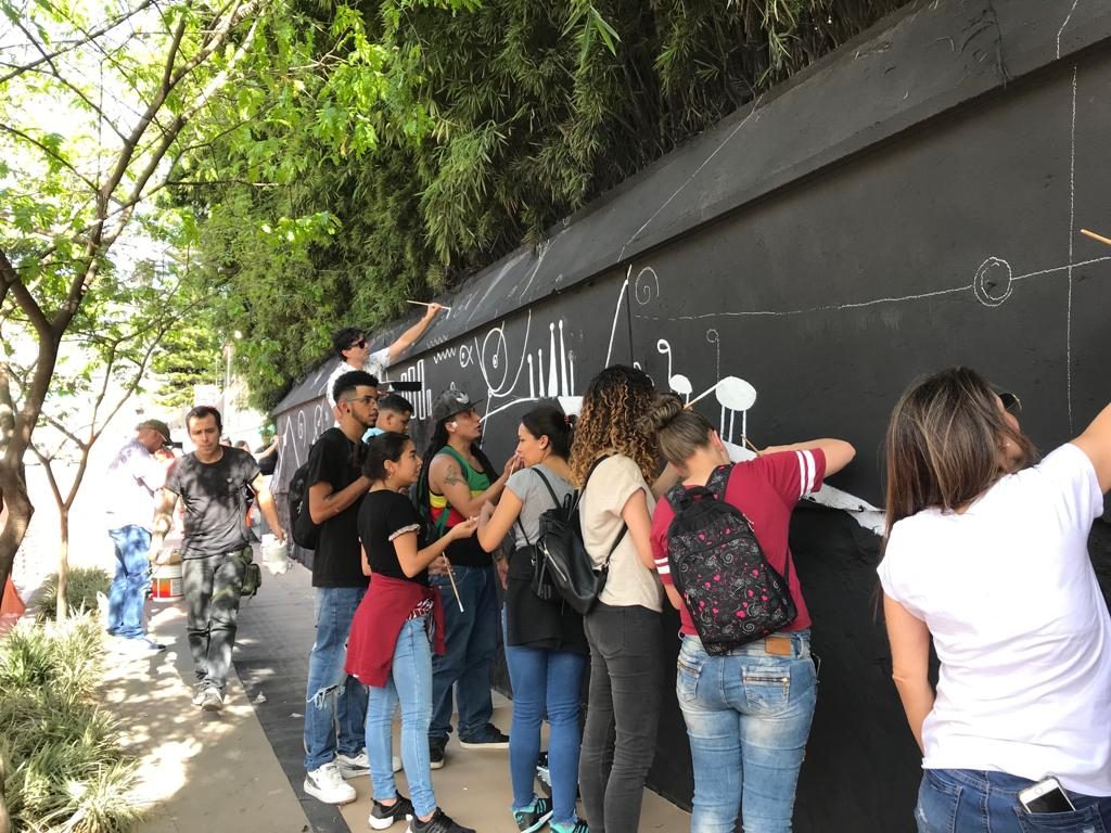 Pintura muro de la 10