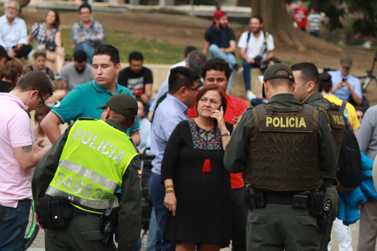Concervezatorio en el parque del MAMM (Foto Twitter Luz María Munera)