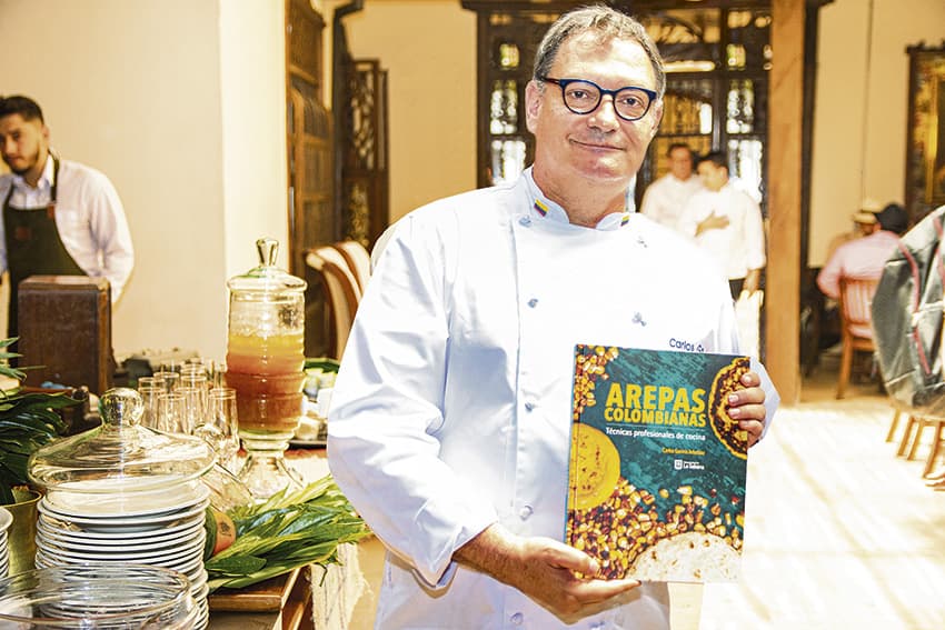 Libro Arepas Colombianas de Carlos Gaviria