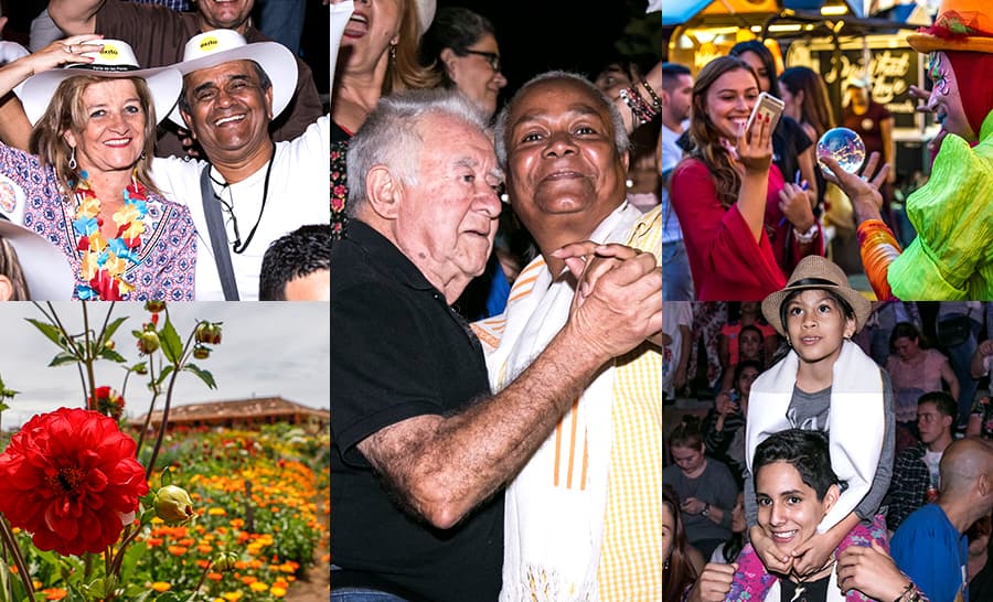 Comenzó la Feria de las Flores 2019