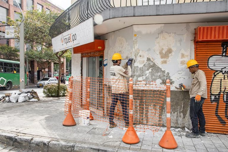 Camina la renovación de las fachadas de la 10