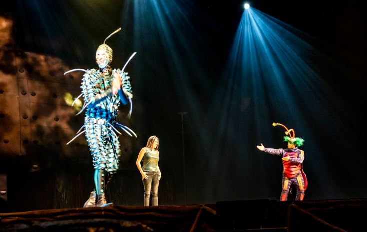 La premiere del Circo del Sol me sorprendió fue a mi