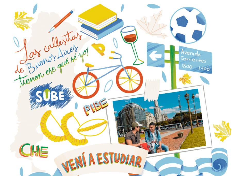 Estudiar en el extranjero tiene un rumbo atractivo en Buenos Aires