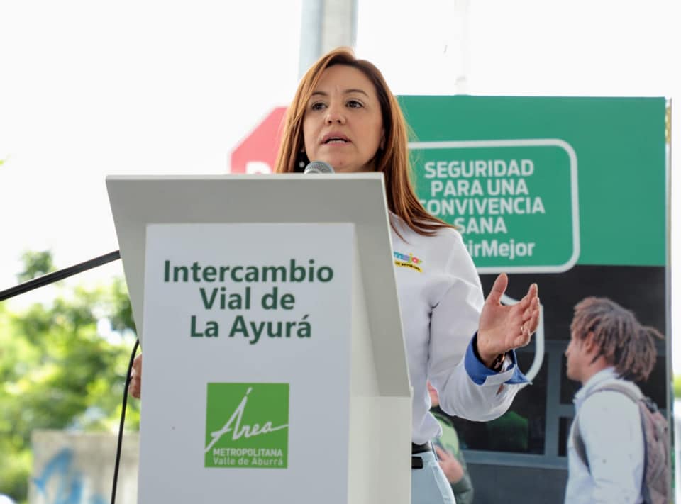 Sara Cuervo exalcaldesa de Envigado