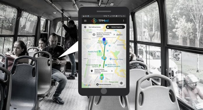 App TPMed para montar en bus necesita evolucionar