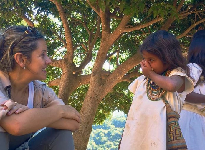 “Tocar corazones” es uno de los propósitos de Natalia Orozco en Fuerza Latina. “Queremos un debate abierto, sereno, con argumentos”. Foto: Fernando Sierra.