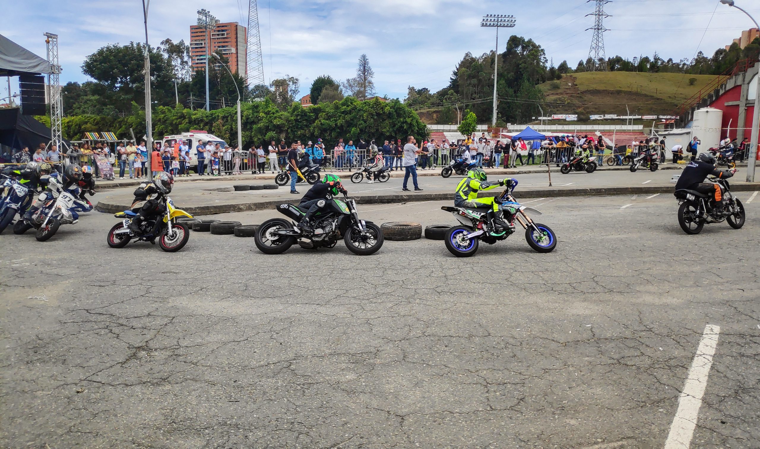 Circuito urbano en Barrio Colombia