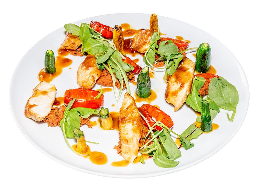Pechuga de pollo en salsa de cocona