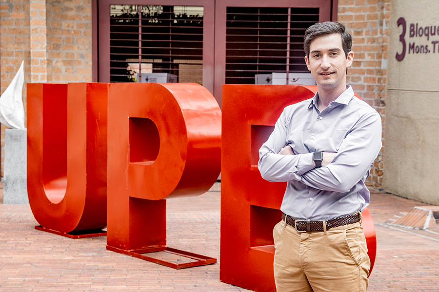 Pablo Ángel director del Centro de desarrollo empresarial de la UPB