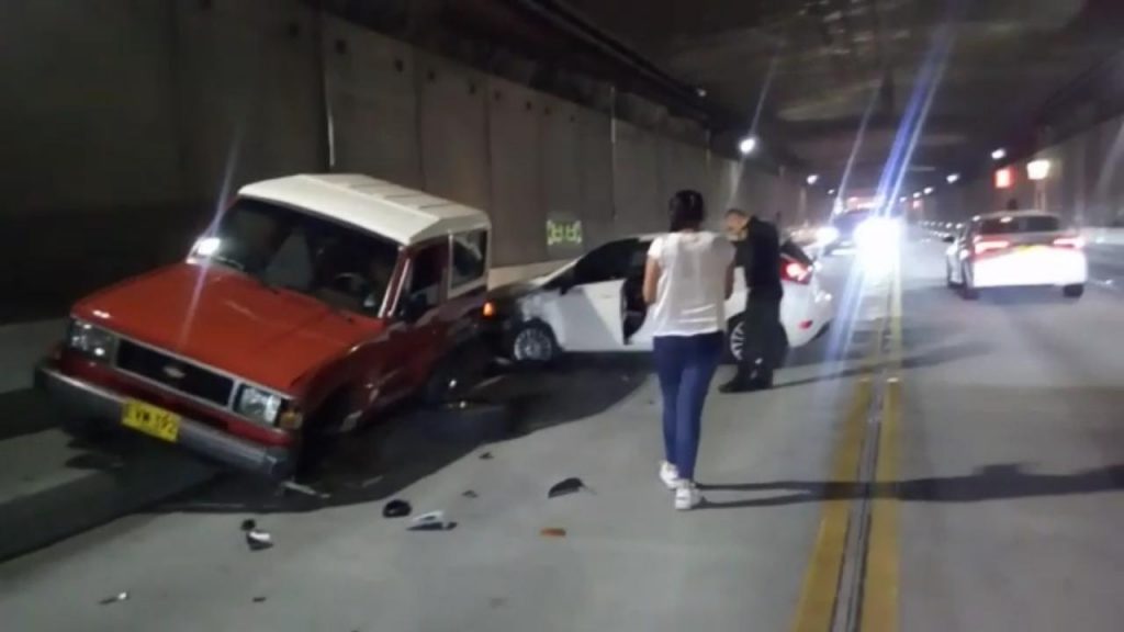 Choque túnel de Oriente
