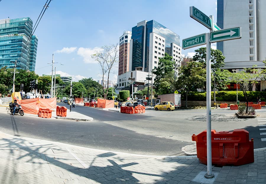 Contratista incumplió en la calle 5A con la avenida El Poblado