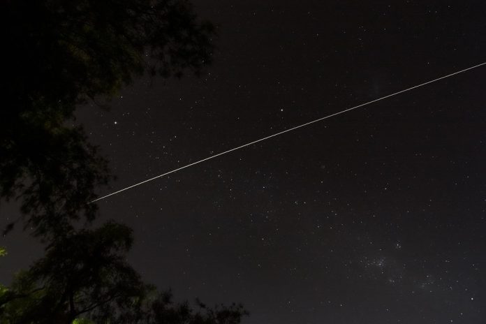 Estación Espacial Internacional sobre Entre Ríos Estación Espacial Internacional