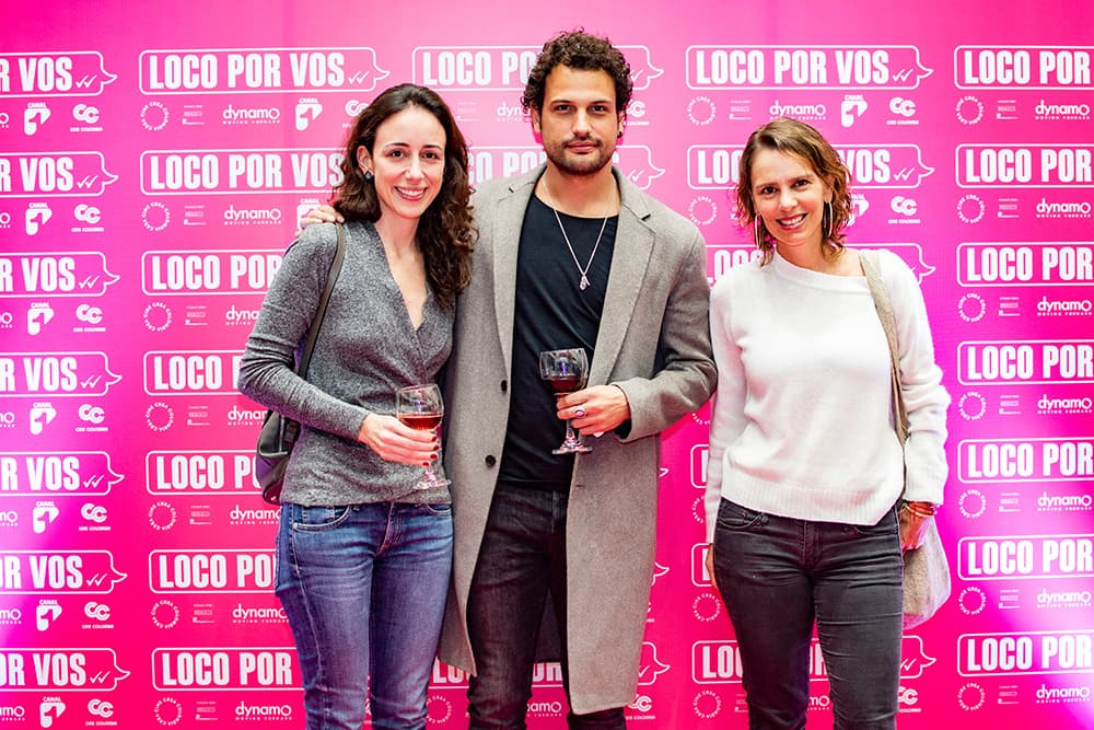 Premiere de Loco por vos María adelaida Naranjo, Roberto urbina y María Clara Aristizábal