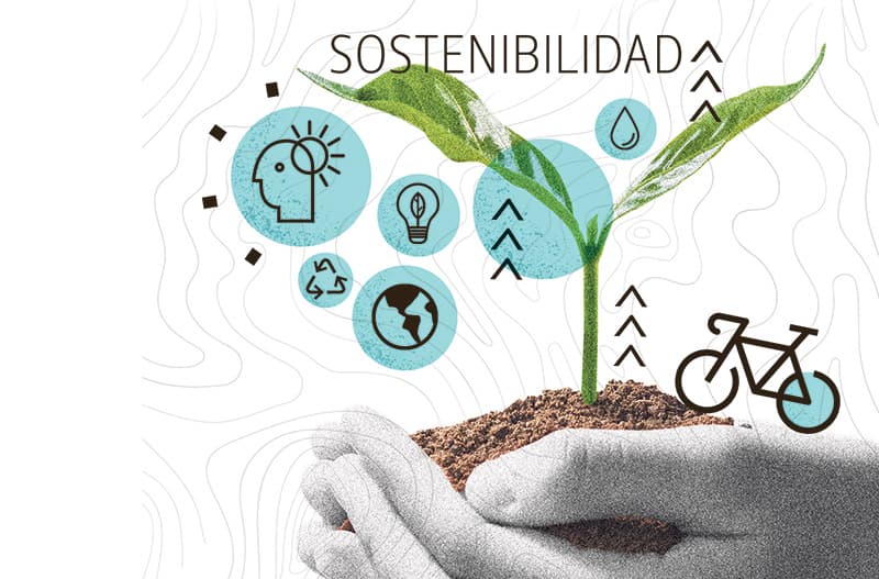 Vivir con un estilo de vida en modo sostenibilidad