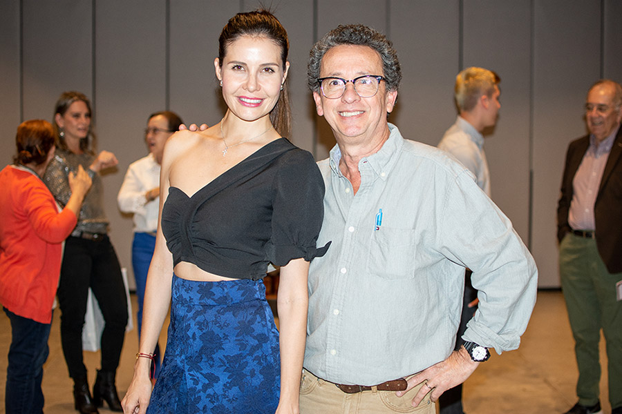 Laura Agudelo y Alejandro Castaño