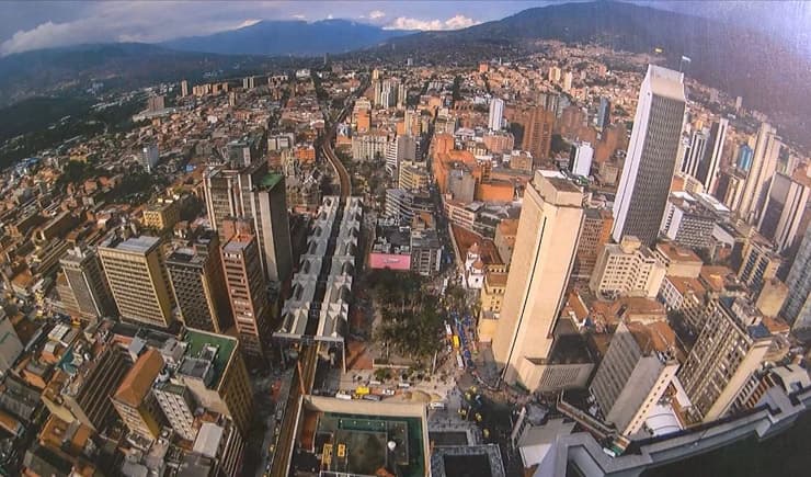 El centro por todo lo alto