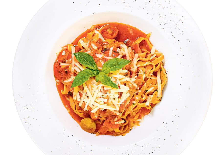 Tagliatelle Amatriciana