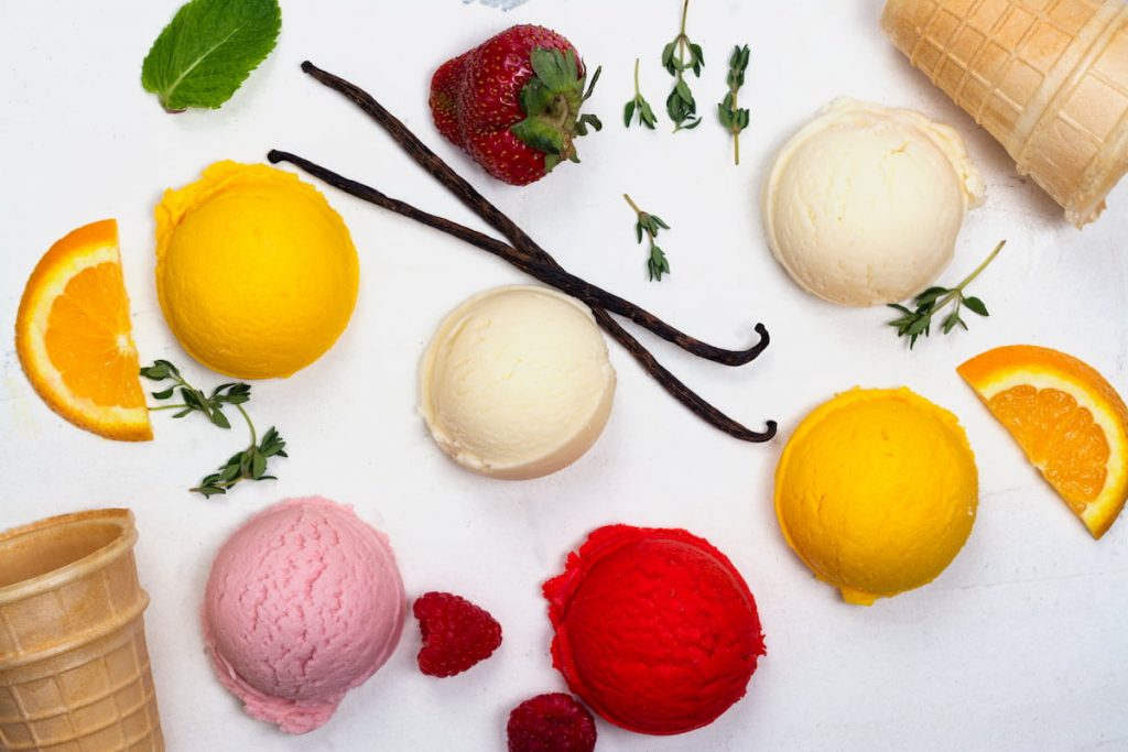 Receta de helado