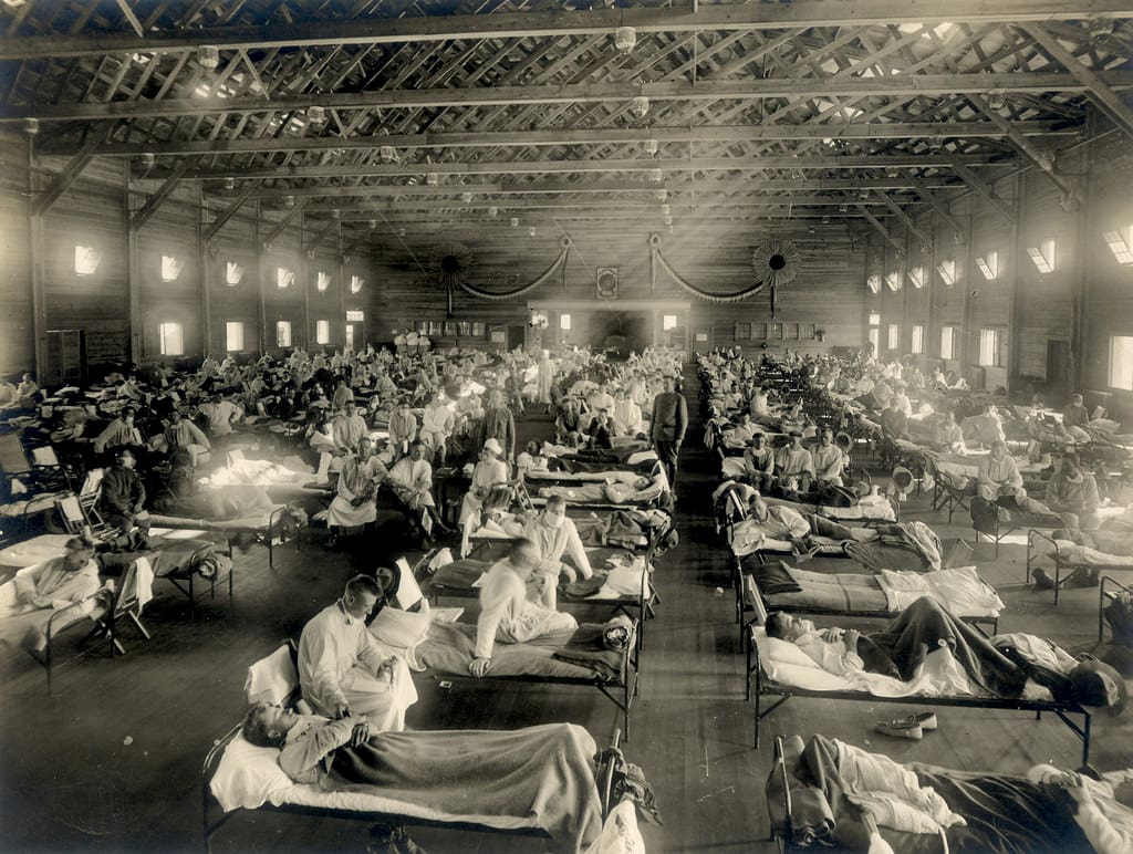Pandemia de 1918 y COVID-19
