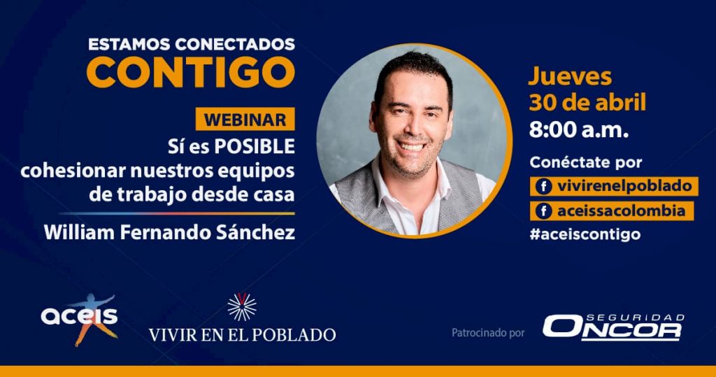 Webinar: Sí es posible cohesionar nuestros equipos de trabajo en casa