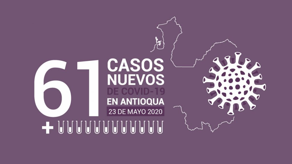 COVID-19 Antioquia 23 mayo