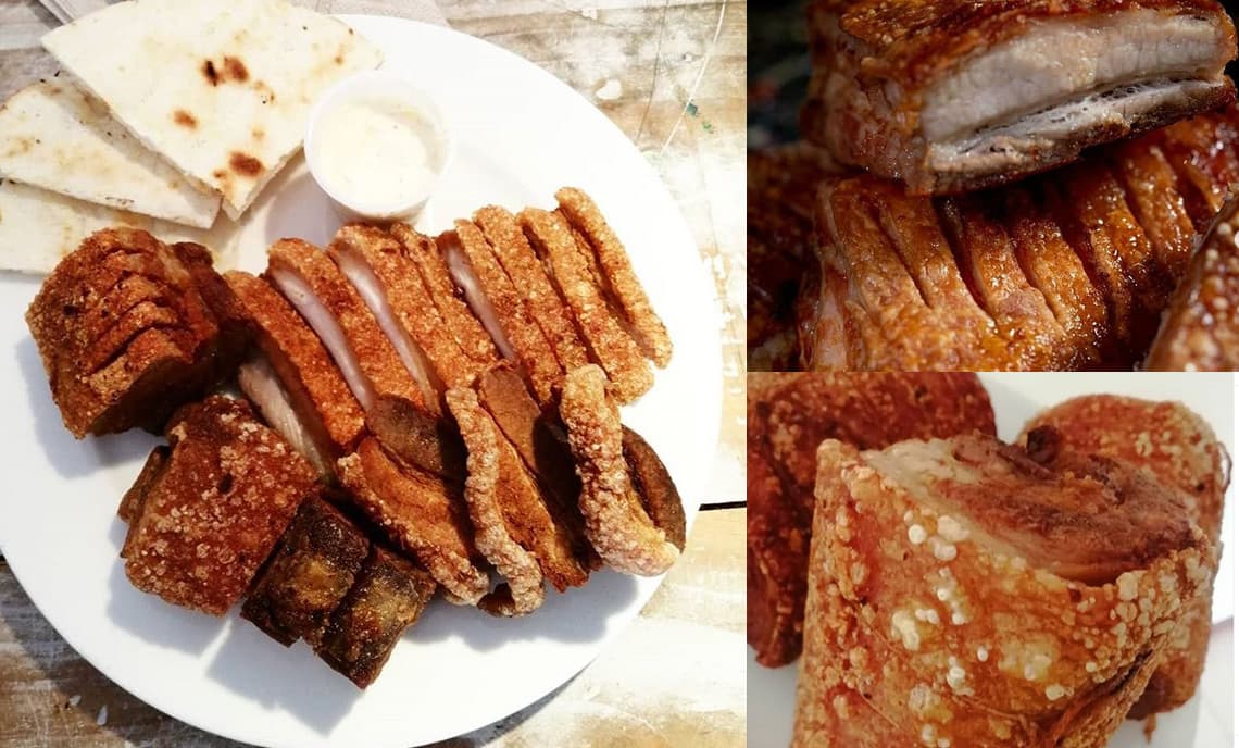 Alvaro Molina Cocinero Chicharrones con liposucción
