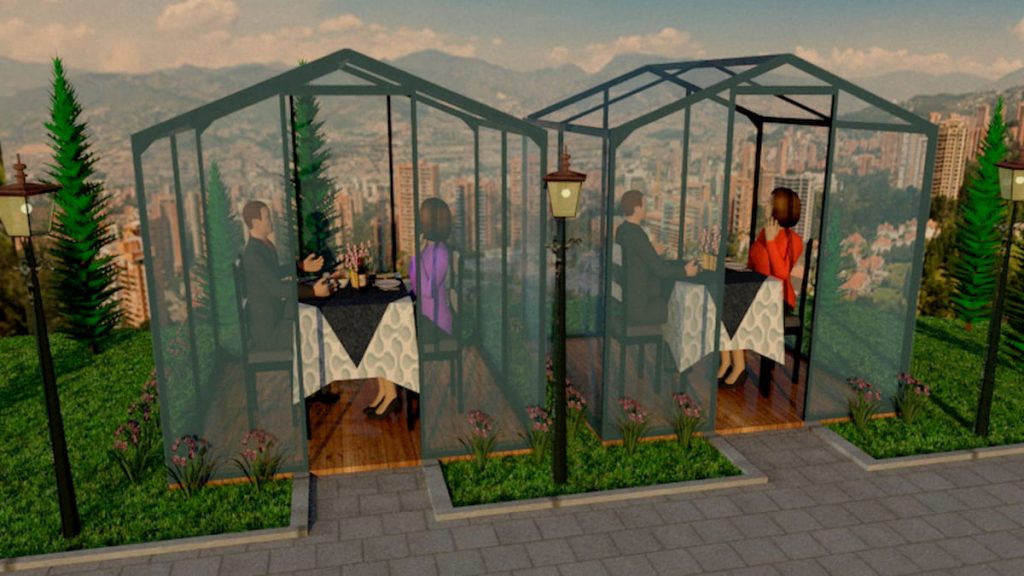 Cabinas para restaurantes