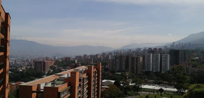 Calidad del aire Medellín 5 mayo