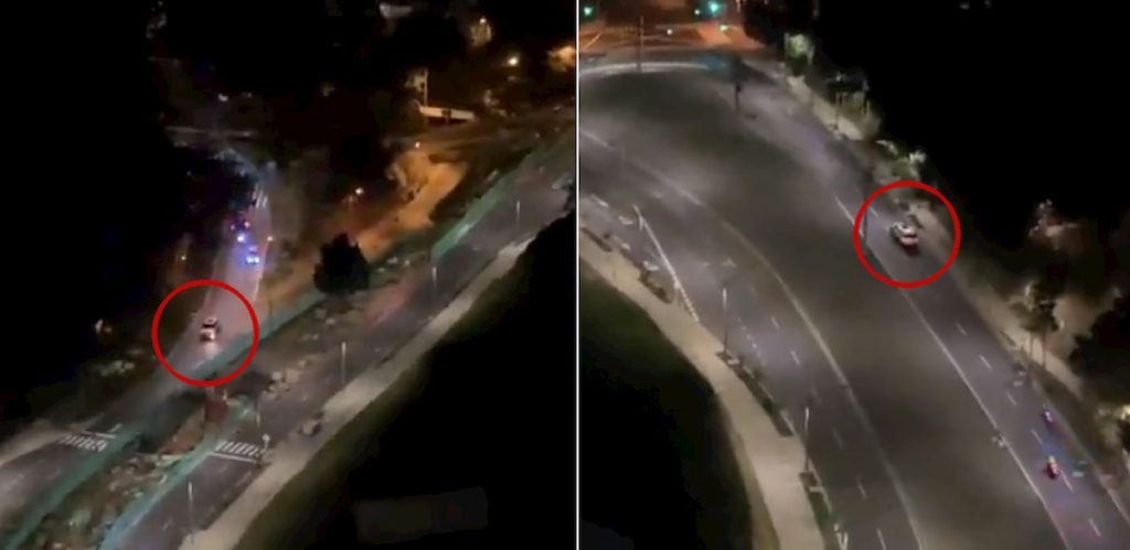 Persecución en El Poblado