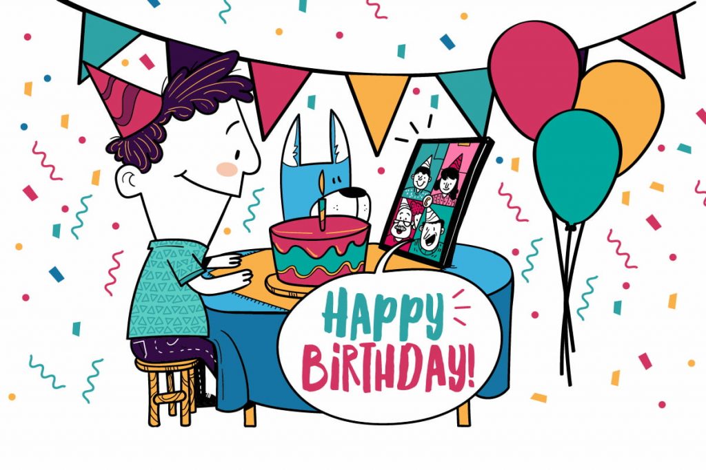 Una educadora guía la experiencia para invitados que ya han recibido el link para conectarse de manera virtual. A sus porterías llega el material para utilizar según la temática.