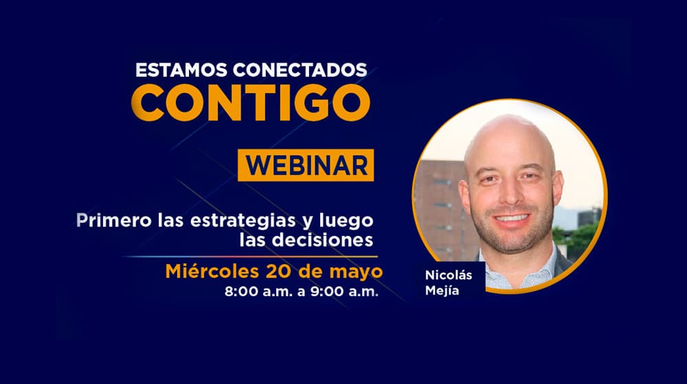 Webinar ¿Cuáles son los retos de los comerciantes para reiniciar actividades?