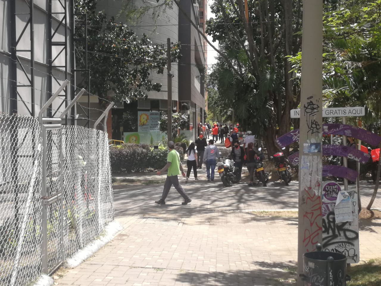 El Poblado en cuarentena 1