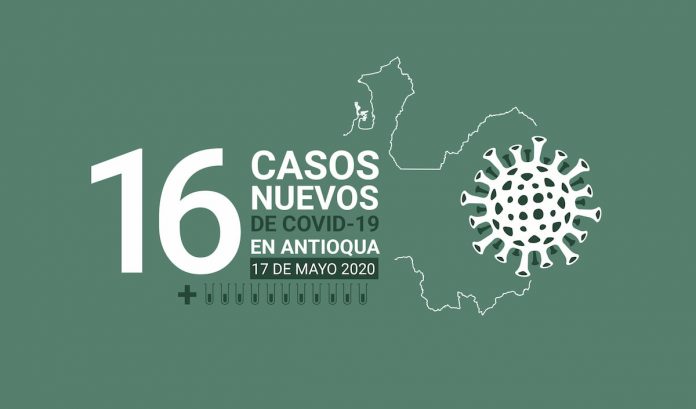 nuevos casos de COVID-19 en Antioquia