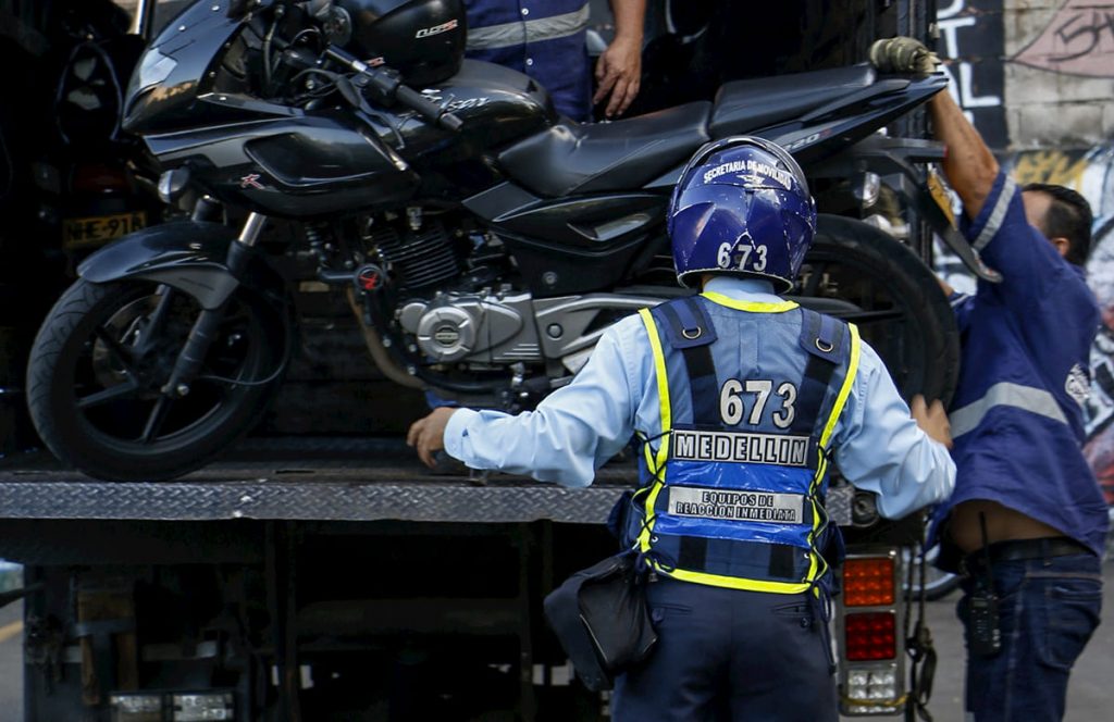 Movilidad no hará entrega de vehículos a los propietarios que no tengan cita. Foto archivo.