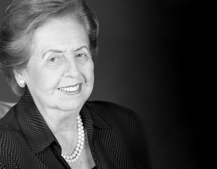 Maritza Uribe de Rodríguez. Se le recordará por su labor social de la Canasta de Máter.