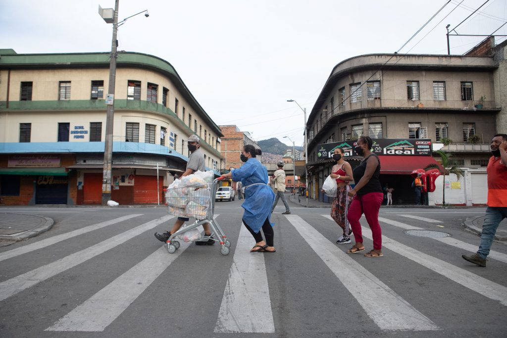 trabajadoras sexuales de Medellín en cuarentena