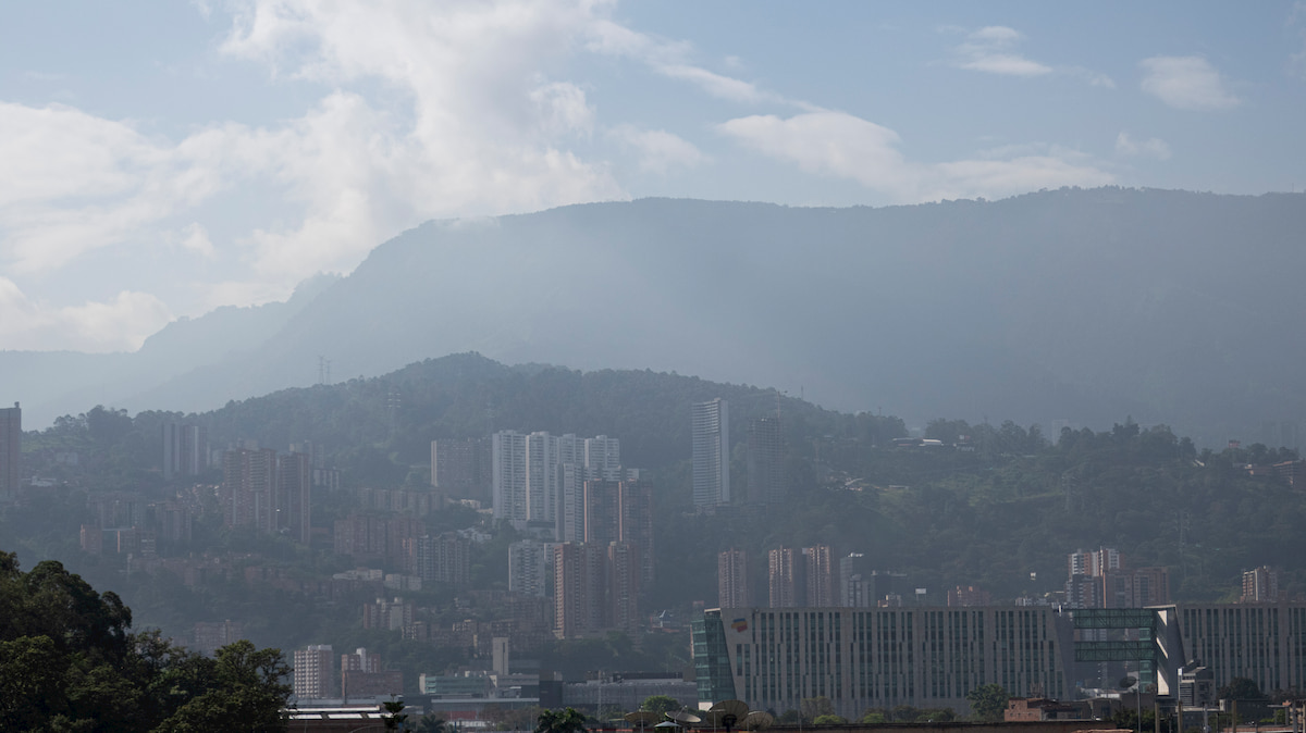 Calidad del aire La arena del desierto del Sahara ya tiene efectos en la calidad del aire en Medellín