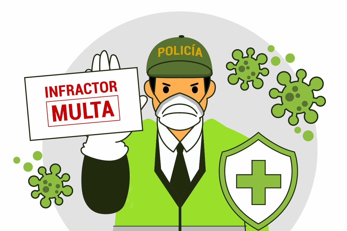 Infracciones por violaciones a la cuarentena