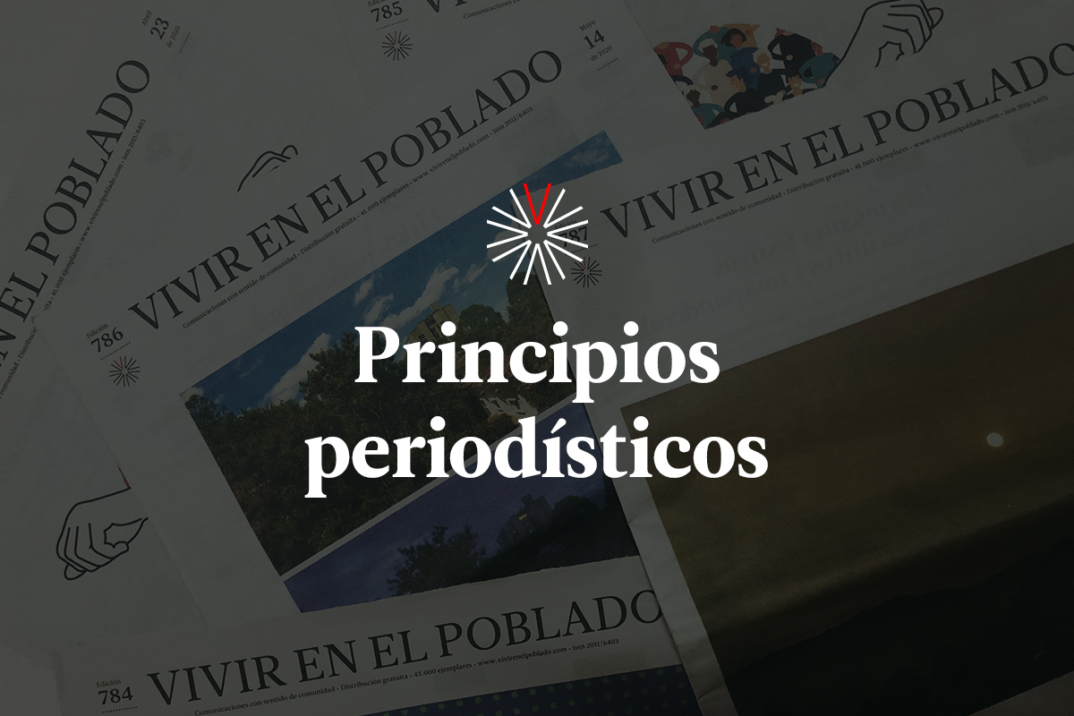 Principios periodísticos Vivir en El Poblado no enmascara publicidad como noticia