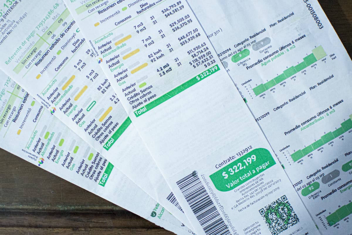 Factura Servicios pùblicos