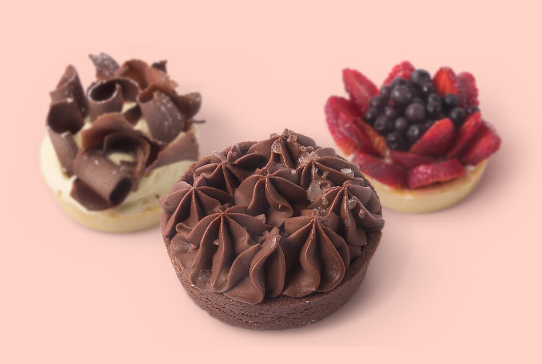 Un postre en la puerta