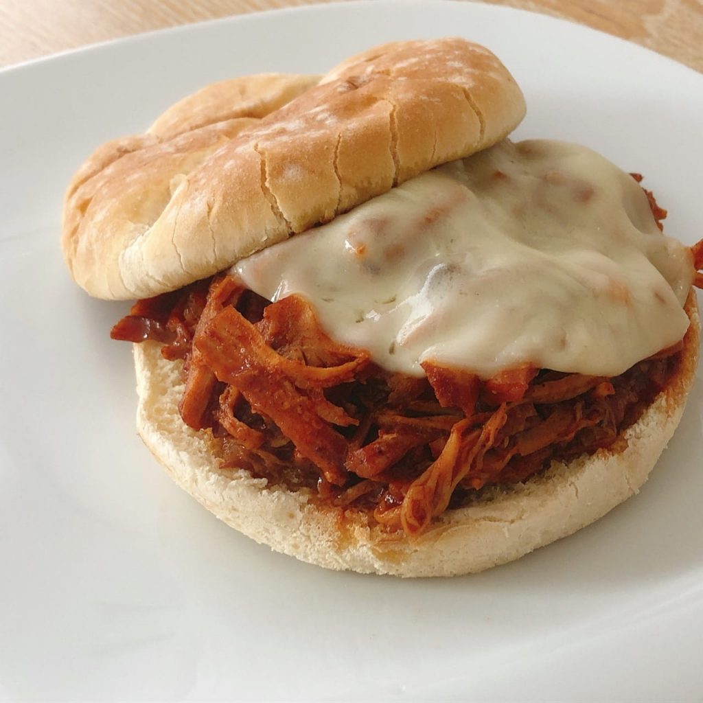 Receta de pulled pork en BBQ y chipotle